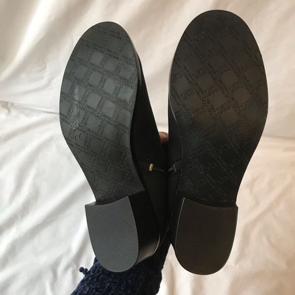 Vionic Joslyn Ankle Boot 5 Suede Leather Side Zip Short Stacked Low Heel Black - Picture 9 of 12